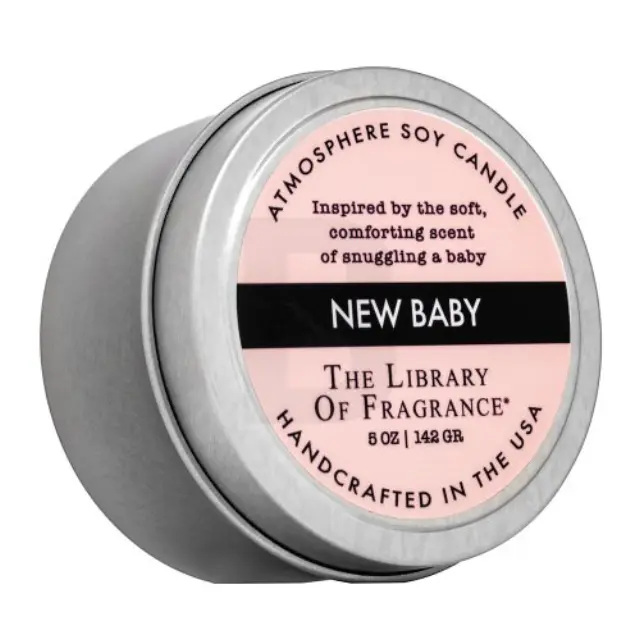 The Library Of Fragrance New Baby scented candle 142 g