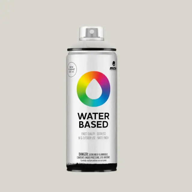 MTN Waterbased Spray Paint 400ml WB4 RV-331 Elephant Grey
