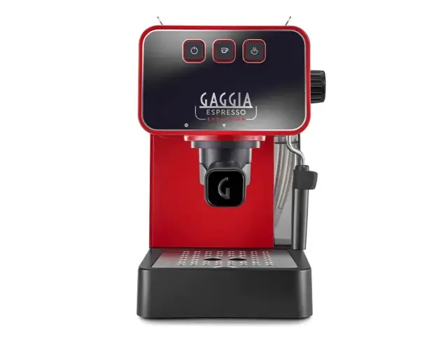 Καφετιέρα Espresso Gaggia Evolution EG2115/03 με ισχύ 1900W και πίεση 15 bar - Red EG2115/03