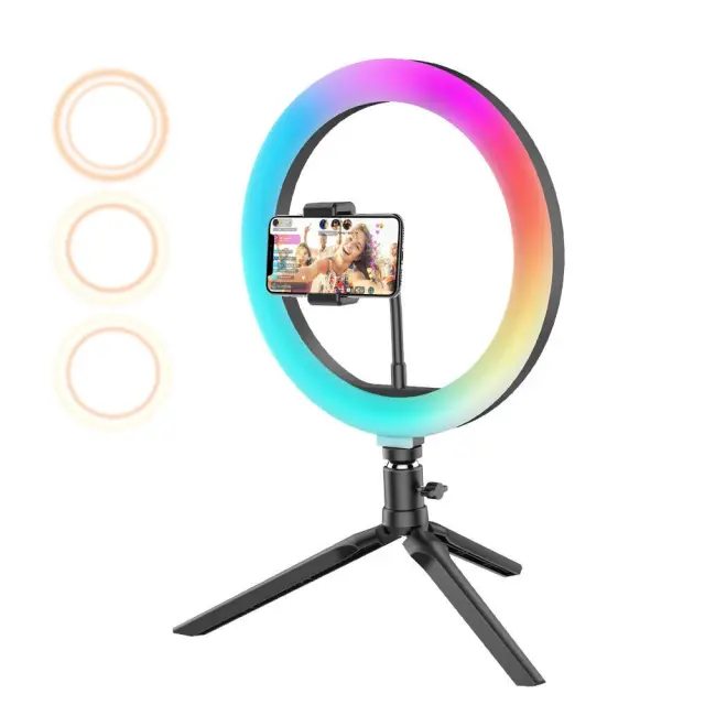 Blitzwolf BW-SL5 Desktop Flash LED RGB Phone Holder