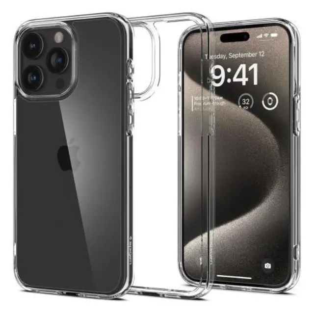 Θήκη TPU & PC Spigen Apple iPhone 15 Pro Max Ultra Hybrid Διάφανο N62553