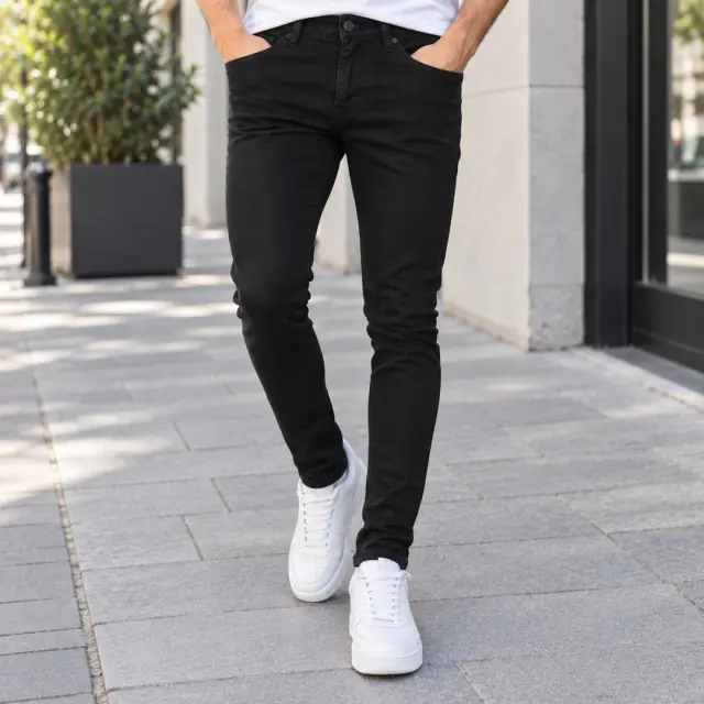 Jean Noshame® Μαύρο Skinny Fit - 402640 - 30