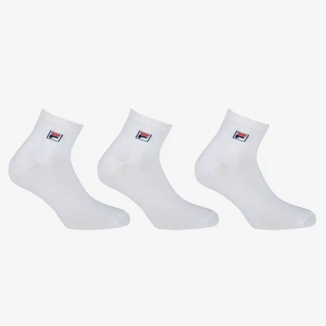 Κάλτσες Fila Unisex 3 ζεύγη F9303-300 Άσπρο - 35-38