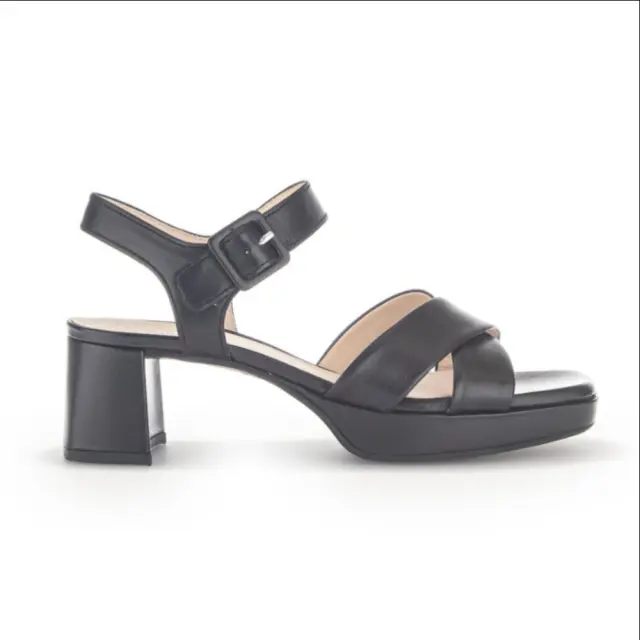 Gabor Πέδιλα Γυναικείο δέρμα Μαύρο GAB/22933 27-SCHWARZ