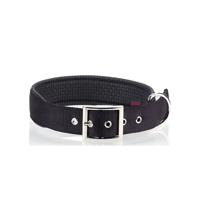 Pet Interest Neoprene Standard Κολάρο Σκύλου σε Μαύρο Χρώμα Small 16mm x 40cm