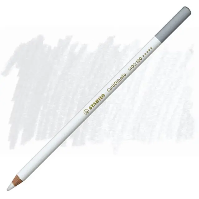 Μολύβι Παστέλ Stabilo CarbOthello - 1400/100 - Titanium White