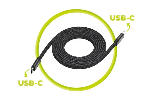 Mobile Origin Magnetic Flat Patented Original Cable USB-C to USB-C 1m, black 2