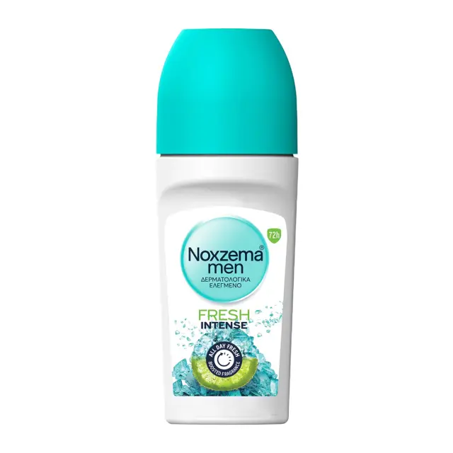 Noxzema Men Fresh Intense Anti-Transpirant Αποσμητικό 72h σε Roll-On 50ml