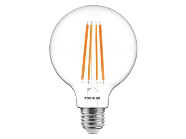 Toshiba LED Filament G95 E27 11W 2700K Dimmable (DELS-FEW401127DD11) 2