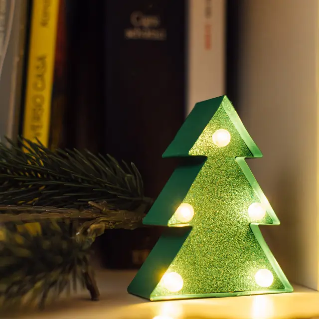 Legami Letter Light Xmas Tree with Glitter / LELI0038 (Legami) 2