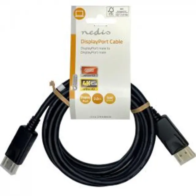Καλώδιο DisplayPort αρσ. - DisplayPort αρσ., 2.00m, σε μαύρο χρώμα. 3