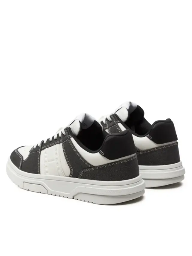 Tommy Hilfiger - Ανδρικά Sneakers The Brooklyn Mix Material EM0EM01428-BDS Μαύρο 3