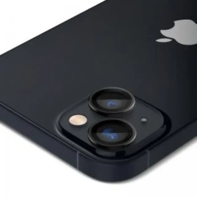 Tempered Glass Rings Spigen για Τζαμάκι Κάμερας Apple iPhone 14 Pro/ 14 Pro Max/ 15 Pro/ 15 Pro Max/ 16 Pro/ 16 Pro Max/ 17 Pro/ 17 Pro Max Optik.tR EZ-FIT Μαύρο (2 τεμ.) N61526 3
