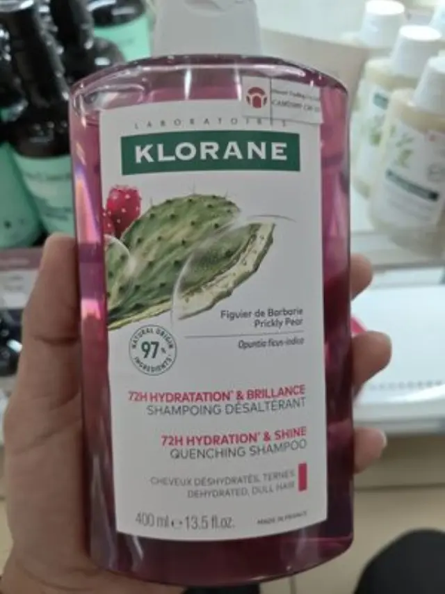 Klorane Καταπραϋντικό Σαμπουάν Ενυδάτωσης & Λάμψης με Φραγκόσυκο, 400ml