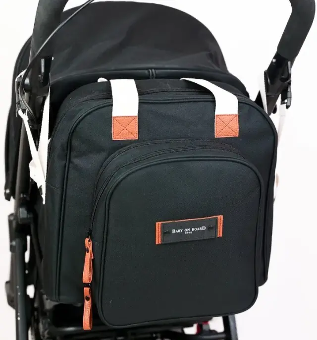 BoB Paris Backpack Square Duo Black 2