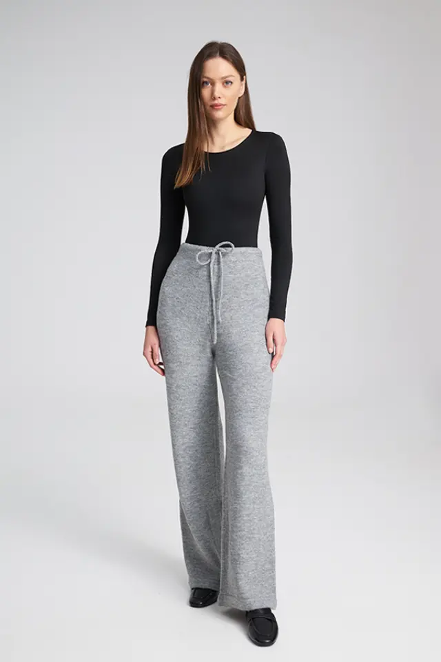 Πλεκτό Παντελόνι Άνεσης AVEL KNITTED TROUSERS - XS