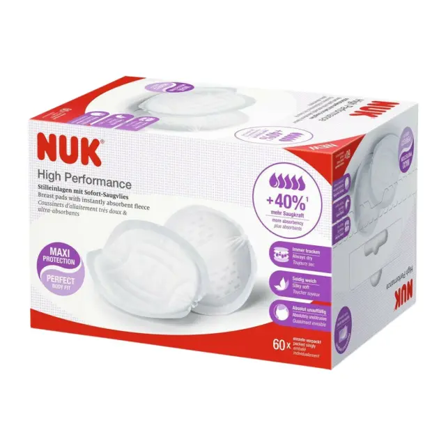 Nuk Επιθέματα Στήθους High Performance 60τμχ