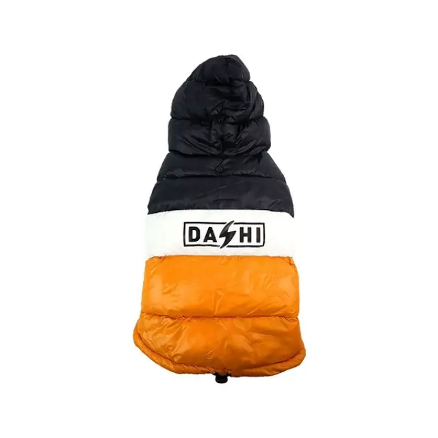 STRIPES³ ORANGE & BLACK ANORAK Medium (DAK013)
