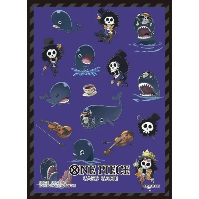 One Piece Card Game – 70 Official Sleeves (Brook & Laboon)