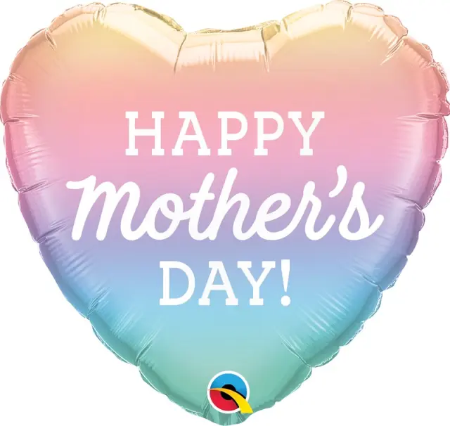 Μπαλόνι Φοιλ 18 Mother's Day Pastel Ombre/ 46 εκ