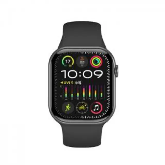 Smartwatch με οθόνη AMOLED 2.04\" σε μαύρο χρώμα 2