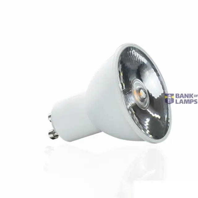 LED GU10 230V 6W SMD 10 DEGREES NW WITH LENS SPECTRUM