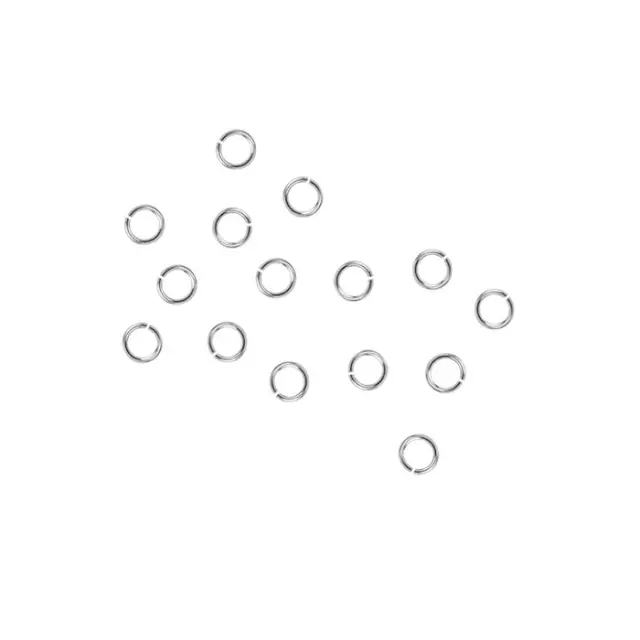 Ανοικτοί Κρίκοι Sterling Silver 925 - Ø5mm (0.50mm) - 15τεμ