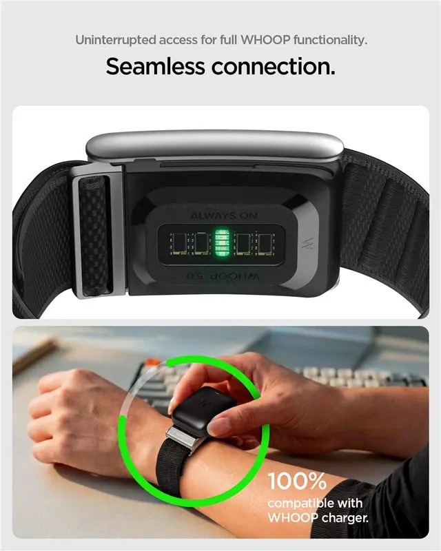 Spigen Fabric Band WBF3, black - Whoop 5.0 3