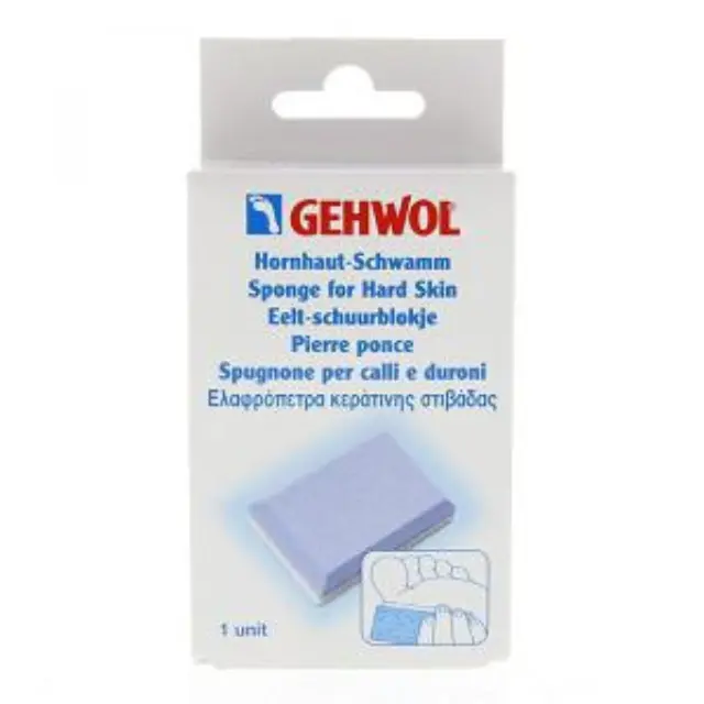 Gehwol Sponge for Hard Skin-Οργανική Ελαφρόπετρα Κεράτινης Στιβάδας 1τμχ