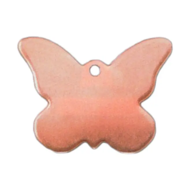 Χάλκινο Επίπεδο Πεταλούδα 25x20mm - 2τεμ