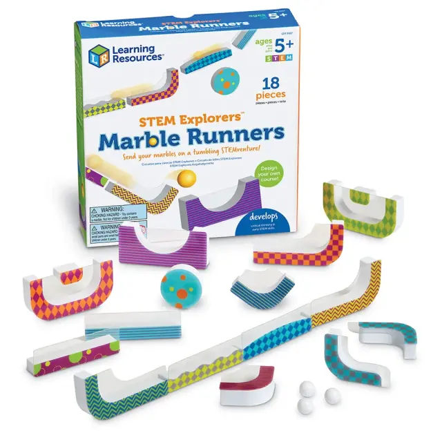 Learning Resources Εκπαιδευτικό Παιχνίδι STEM Explorers™ Marble Runners για 5+ ετών LER 9307