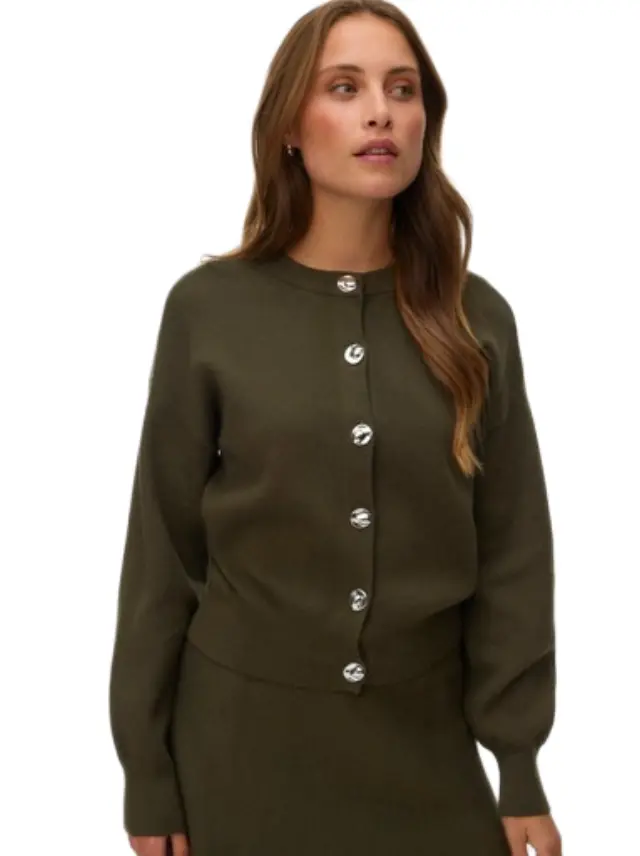 Vero Moda γυναικεία κοντή πλεκτή ζακέτα VMNOELLA 10347061-3