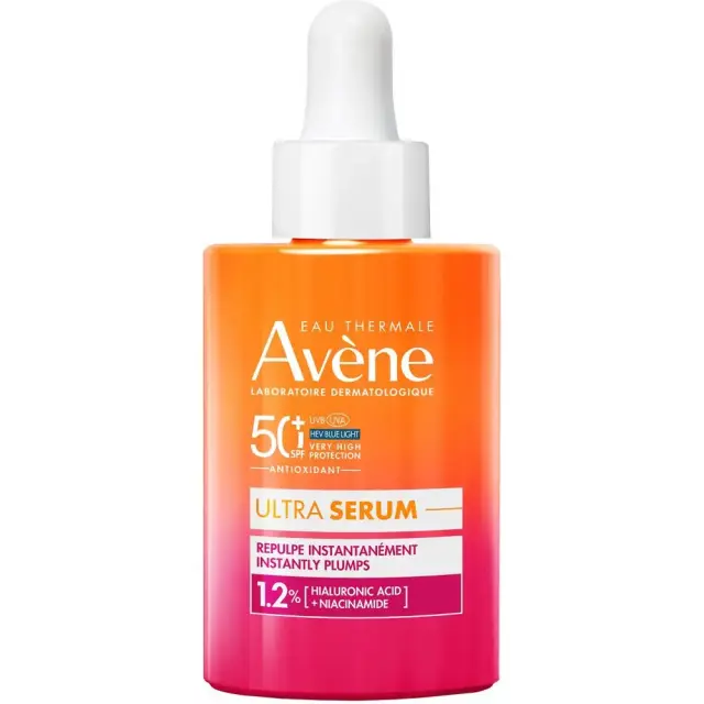 Avene Eau Thermale Ultra Serum Ορός Προσώπου για Άμεσο Αποτέλεσμα Σύσφιξης SPF50+, 30ml