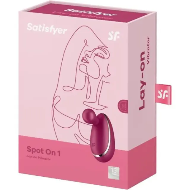 Satisfyer Spot On 1 Mini Κλειτοριδικός Δονητής 7.5cm Κόκκινος