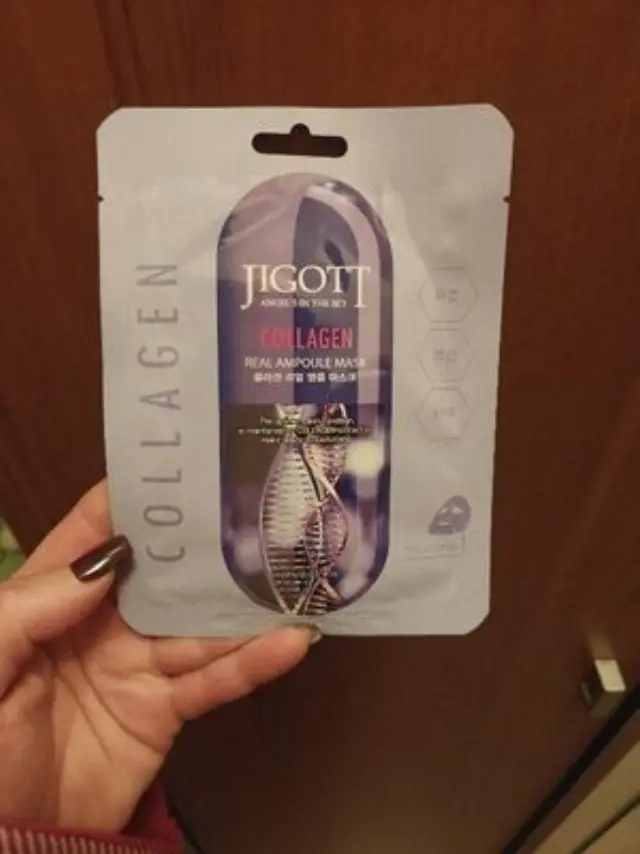 JIGOTT Collagen Mask Μάσκα Προσώπου Για Ενυδάτωση & Θρέψη 27ml