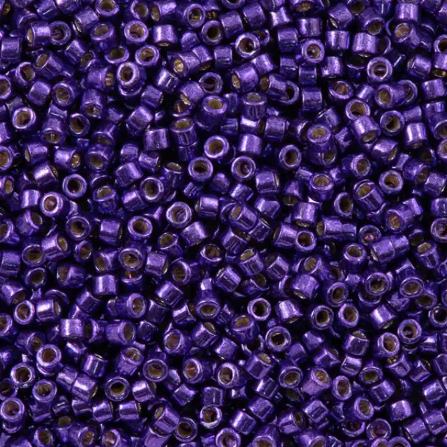 Χάντρα Miyuki Delica 11/0 - DB2510 - Galvanized Lilac Night ~7gr