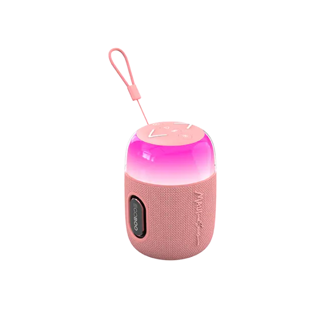 Egoboo X MAUI BT LED Speaker Pulse, Pink (MUS2PNK) 2