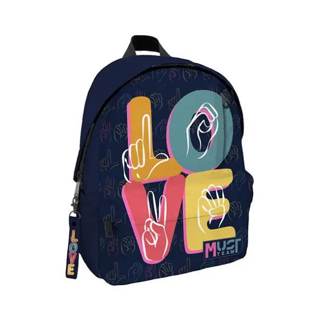 Must Τσάντα Πλάτης 1 θήκη Inspiration Love Colored Inside (000585798)