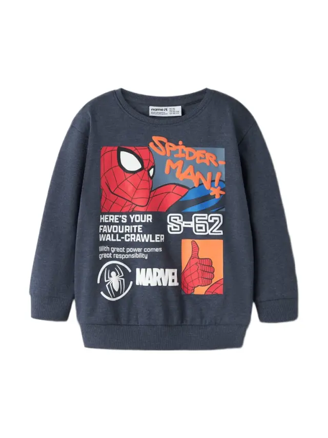 Name It παιδική φούτερ μπλούζα Spider-man για μικρό αγόρι 13259906-1