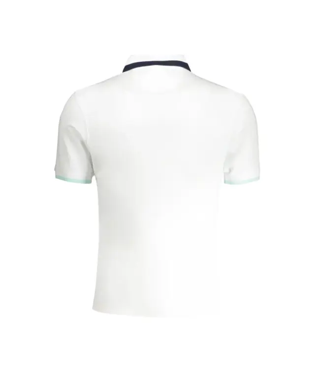 La Martina - Ανδρικό T-Shirt Polo YMP006-PK001-00001 Λευκό - 2XL 3