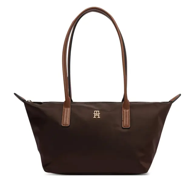 Γυναικεία Τσάντα Ώμου Tommy Hilfigher AW0AW19211 - GUG Καφέ Καφέ Tommy Hilfiger - One Size