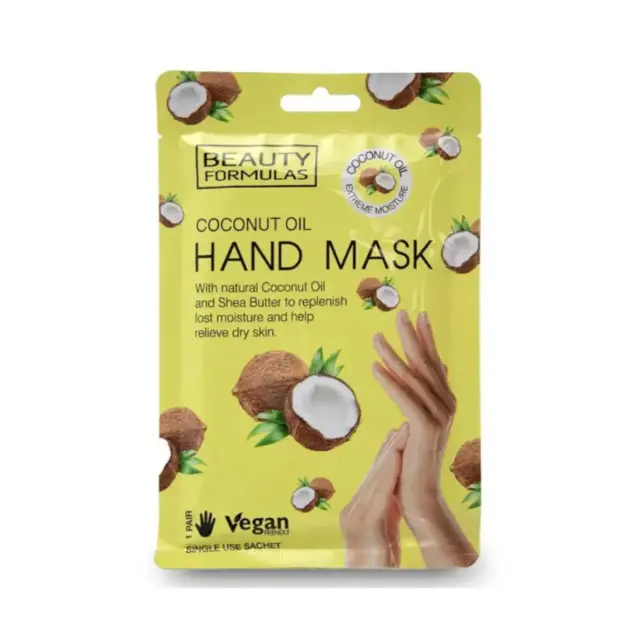Beauty Formulas Coconut Oil Hand Mask