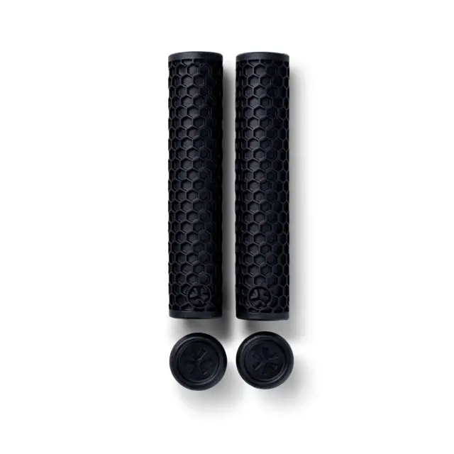Union Honeycomb Soft Freestyle Scooter Grips - Black 2