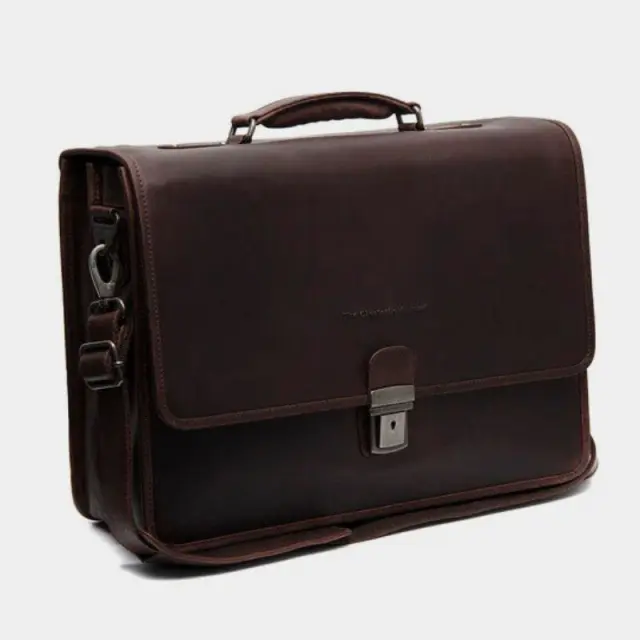 Δερματινος χαρτοφύλακας chesterfield C40.1096 01 Καφέ - ONESIZE