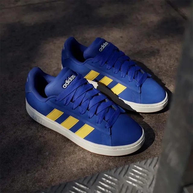adidas Sportswear Men's Grand Court Alpha 00s Μπλε - Κίτρινο JI1714 (adidas Sportswear) 3