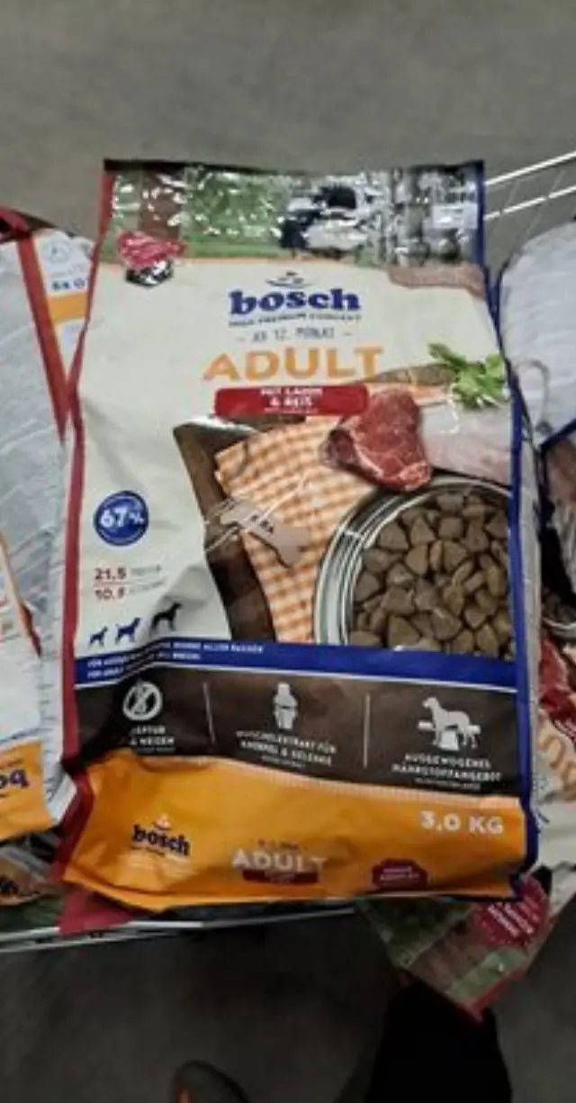 Bosch Adult Lamb & Rice Ξηρά Τροφή Σκύλου 3kg
