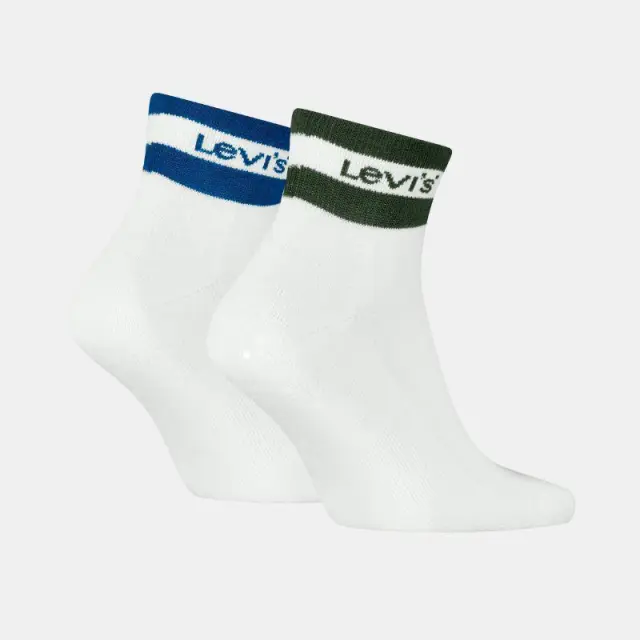 Κάλτσες Levi's 2 Ζεύγη 37157-1198 Άσπρο - 39-42 2