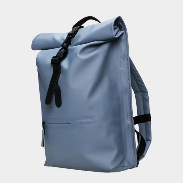 Σακίδιο Πλάτης Rains Rolltop Rucksack W3 13320-172 Blue Dusk Γαλάζιο - ONESIZE 2