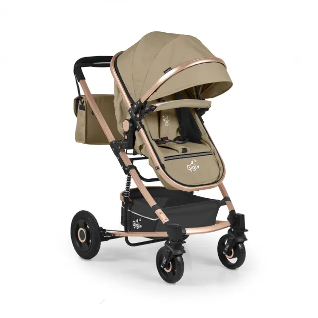 MONI - Baby stroller Gigi beige - 3800146235123