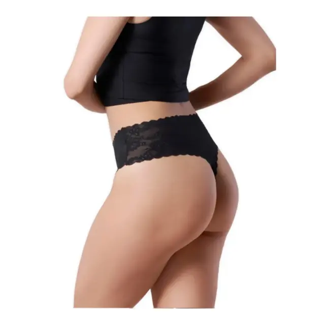 Julimex Γυναικείο String Bellie Maxi, Χρώμα Μαύρο 2
